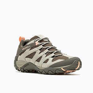 Merrell Alverstone Hiking Shoes: Women's Hiking Shoes (Aluminum) $36, Men's Mid Waterproof Hiking Shoes (Boulder, limited sizes) $48 + FS on $49+
