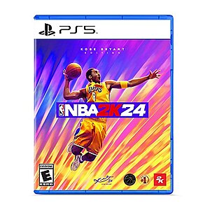 New QVC Customers: NBA 2K24 Kobe Bryant or Hogwarts Legacy (PS5) $40 Each + Free Shipping