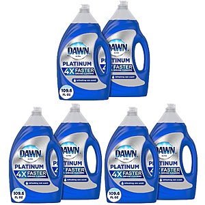 2-Pack 54.8-Oz Dawn Platinum Dish Soap Liquid + $15 Amazon Credit 3 for $51 w/ S&S + Free Shipping (+ $15 P&G Rebate)