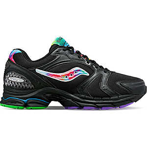Saucony Men's ProGrid Triumph 4 Running Shoes (Black/Tie-Dye) $40 + Free Shipping on $89+