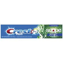 3 for $4.38 - Crest Outlast Complete Whitening Toothpaste Long Lasting Mint | Walgreens. spend $10 for FS P/U $4.38