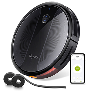 Kyvol Robot Vacuum Cleaner Cybovac E20 Max, 2500Pa Wi-Fi/Alexa/App - $90