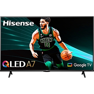 Hisense 55" Class A76K Series QLED 4K UHD Smart Google TV - $259