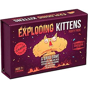 Prime Members: 79% off Exploding Kittens Party - 2-10 Players $5.19