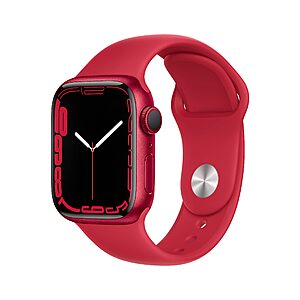 Apple Watch Series 7 GPS 41mm w/ Aluminum Case & Sport Band (various colors) from $290 + Free Shipping