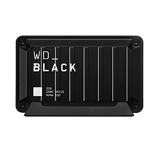 WD_BLACK 2TB D30 Game Drive SSD, Up to 900MB/s - WDBATL0020BBK-WESN - $153.88 + F/S - Amazon