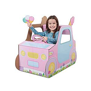 Prime Members: Pop2Play Toddler Car – StrongFold Cardboard Toddler Playset (Pink) - $4.55 - Amazon