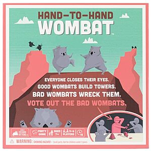Hand to Hand Wombat by Exploding Kittens - $12.49 - Amazon