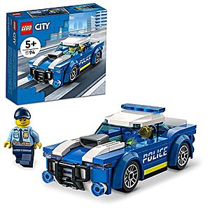94-Piece Lego City Police Car Building Kit - $6.39 - Amazon