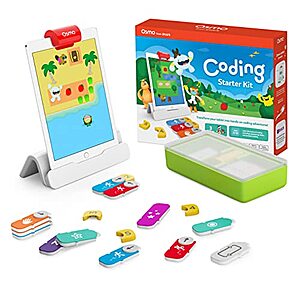 Osmo Coding Starter Kit for iPad w/ 3 Educational Learning Games - $35.99 + F/S - Amazon