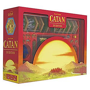 CATAN 3D EDITION Board Game - $190.00 + F/S - Amazon