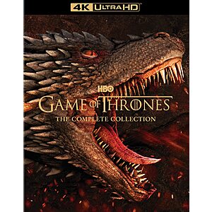 $95.99 + F/S: Game of Thrones: The Complete Collection (4K UHD)