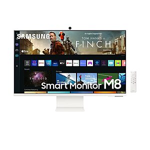 Amazon - $399.99 + F/S: SAMSUNG 32" M80B UHD HDR Smart Computer Monitor Screen with Streaming TV