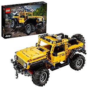 $37.99: 665-Piece LEGO Technic Jeep Wrangler Building Kit (42122)