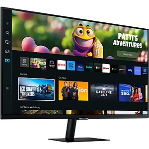 $229.99: SAMSUNG 27" M50C Series FHD Smart Monitor w/Streaming TV