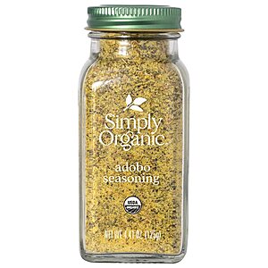 $5.91 /w S&S: Simply Organic Adobo Seasoning, 4.41 oz