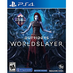 $7.50: Outriders: Worldslayer PlayStation 4 [Base Game Included] with Free Upgrade to the Digital PS5 Version