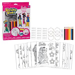 $5.99 (Prime Members): Just Play Barbie Shrinky Dinks Kit