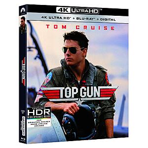 $7.99: Top Gun (4K Ultra HD + Blu-ray + Digital 4K)
