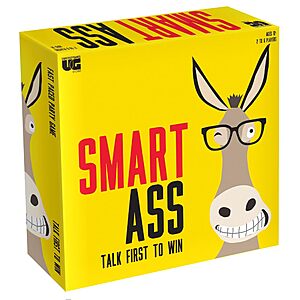 $10.55: University Games | Smart Ass Trivia The Ultimate Who, What, Where Party Game