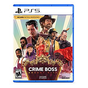 $24.99: Crime Boss: Rockay City (PS5, SXS)