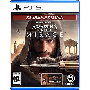 Assassin's Creed: Mirage Deluxe Edition (PS4/PS5 or Xbox One/Series X) $40 + Free S/H