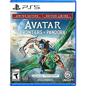 $49.99: Avatar: Frontiers of Pandora - Limited Edition (PS5, XSX)