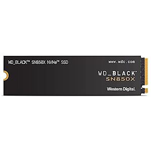 4TB WD_Black SN850X Gen4 PCIe NVMe Solid State Drive $230 + Free Shipping