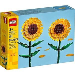 191-Piece  LEGO Sunflowers Building Kit (40524) $13