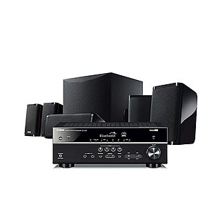 $419.95: Yamaha Audio YHT-4950U 4K Ultra HD 5.1-Channel Home Theater System