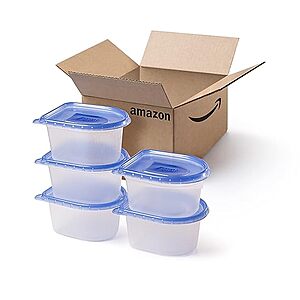 $6.85: Ziploc Snap N Seal Food Storage Meal Prep Containers, 10 Piece Set, 56 Ounce, Compatible with Amazon Astro