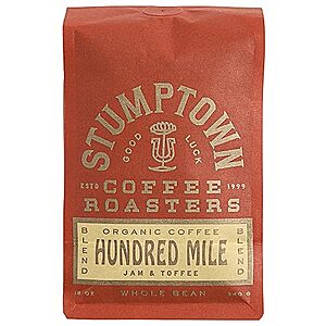 $5.57 /w S&S: Stumptown Coffee Roasters, Medium Roast Organic Whole Bean Coffee, 12 Ounce