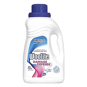 $7.64 /w S&S: Woolite Damage Defense Laundry Detergent, 33 Loads, 50 Fl Oz