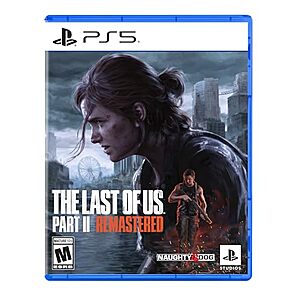 $37.49: The Last of Us Part II Remastered - PlayStation 5