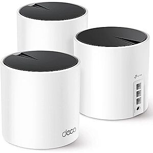 $139.99: TP-Link Deco AX3000 WiFi 6 Mesh System (Deco X55 / 3-pack)