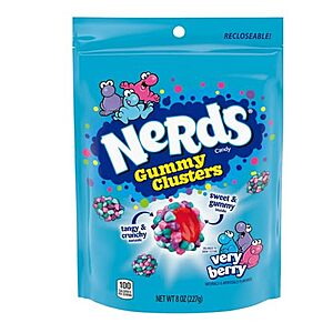 $2.45 /w S&S: 8-Oz Nerds Gummy Clusters Candy