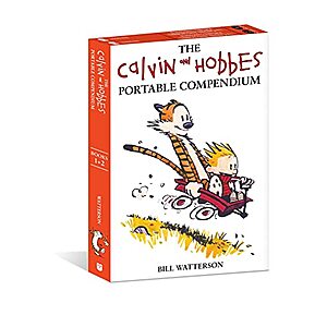 The Calvin and Hobbes Portable Compendium Set 1 by Bill Watterson (Paperback) $11