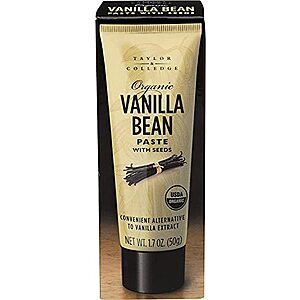 $8.78: Taylor & Colledge Organic Vanilla Bean Paste with Seeds, 1.7oz Tube