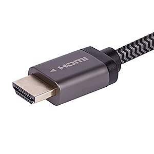 10' Monoprice 8K Certified Ultra High Speed 48Gbps HDMI 2.1 Braided Cable $7