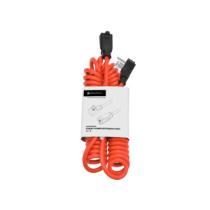 10' Monoprice Coiled Power Extension Cord (16AWG, 13A, SJT) $7 + Free S/H on $39+