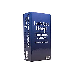 $5.99: What DO You Meme? Let's Get Deep: Friends Edition – Conversation Starter Cards