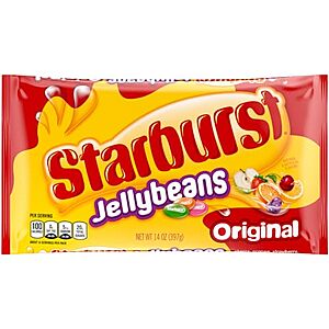 14-Oz Starburst Original Easter Jelly Beans Chewy Candy $1.90 w/ S&S