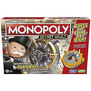 $11.24: Monopoly Secret Vault Board Game