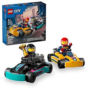 99-Piece LEGO City Go-Karts and Race Drivers (60400) $8
