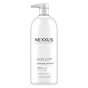 $12.00 /w S&S: 33.8oz Nexxus Clean and Pure Conditioner