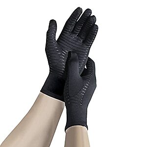 $9.50: Copper Fit Guardwell Gloves Full Finger Hand Protection at Amazon