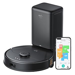 $399.99: eufy Clean X8 Pro Robot Vacuum Cleaner Self-Emptying at EufyHome via Amazon