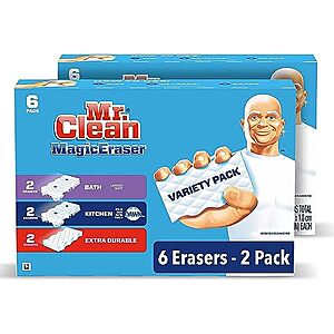 $10.89 w/ S&S: Mr. Clean Magic Eraser Variety Pack, 12 Count
