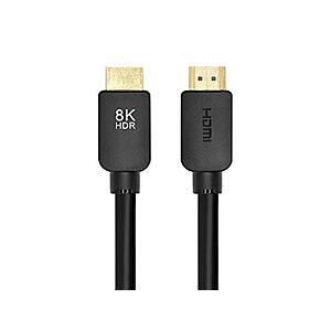 $4.74: Monoprice 8k HDMI Cable, 8k@60Hz, 48Gbps