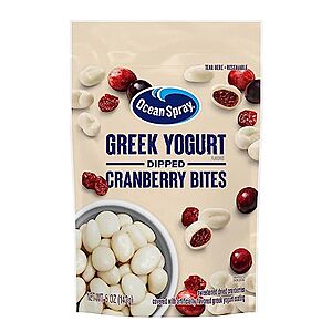 5-oz Ocean Spray Greek Yogurt Covered Craisins $2.10 w/ Subscribe & Save